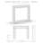 Modern Bolection Cast Stone Fireplace Surround with Bullnose Hearth-103801632-103801634