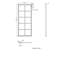 Brawley Metal Sliding Door-189752055