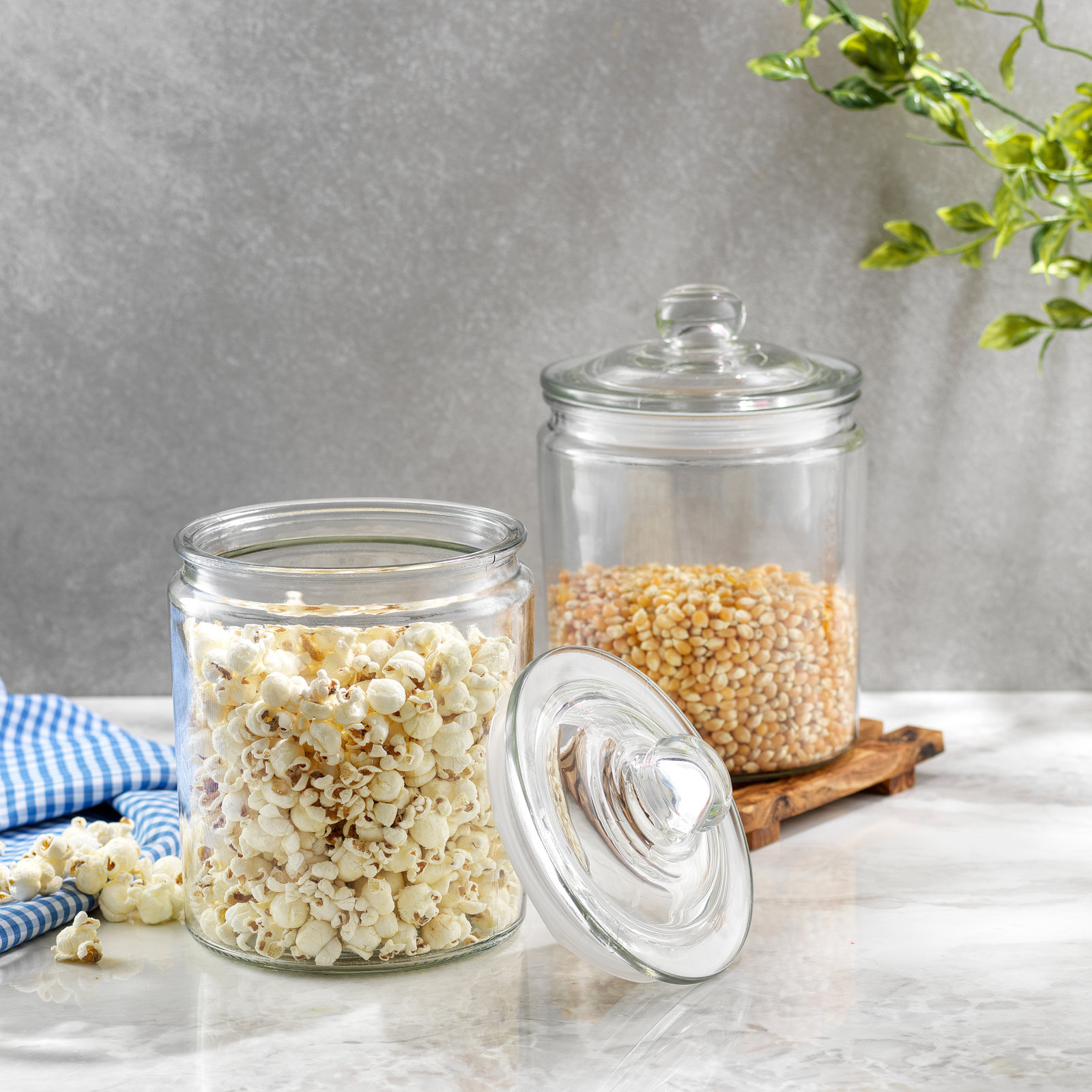 Glass Cookie Jar