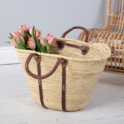 MOROCCAN STRAW TOTE BAG