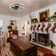 15.75" Low Profile Modern Style LED Ceiling Fan Light, APP+Remote Control, 6-Speed Fan, All Seasons