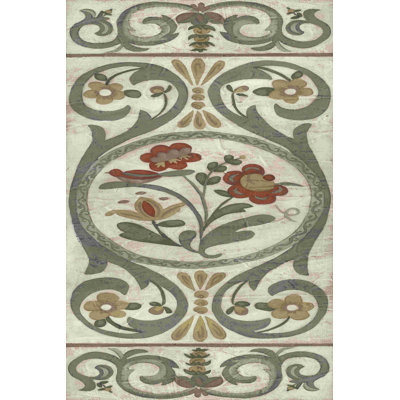 Tudor Rose Panel II by Chariklia Zarris Tudor Rose Panel II by Chariklia Zarris