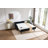 Twin Size Upholstered Daybed With Trundle,USB Port ,Side Pockets,Velvet Daybed With Button On Back And Piping On Waved Shape Arms For Bedroom Guest Room-199445471-199445465