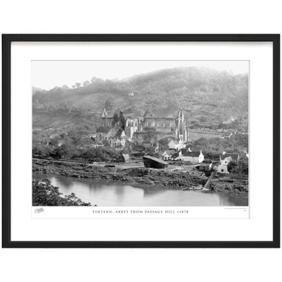 Tintern, Abbey From Passage Hill C1878 - Single Picture Frame Print