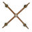 Witherspo 4 - Light Wood Dimmable Wagon Wheel Chandelier