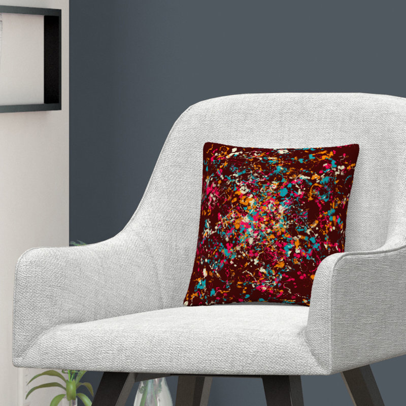 Coussin décoratif Abstract Sparks Speckled Splatter