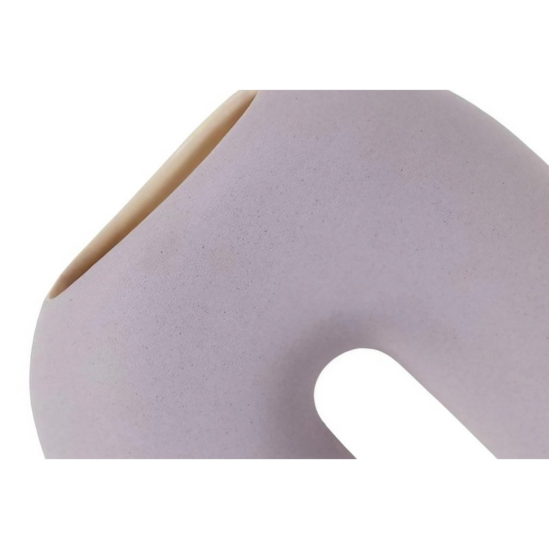 Corprew Ceramic Table Vase, Light Grey, 16cm H x 22cm W x 56cm D