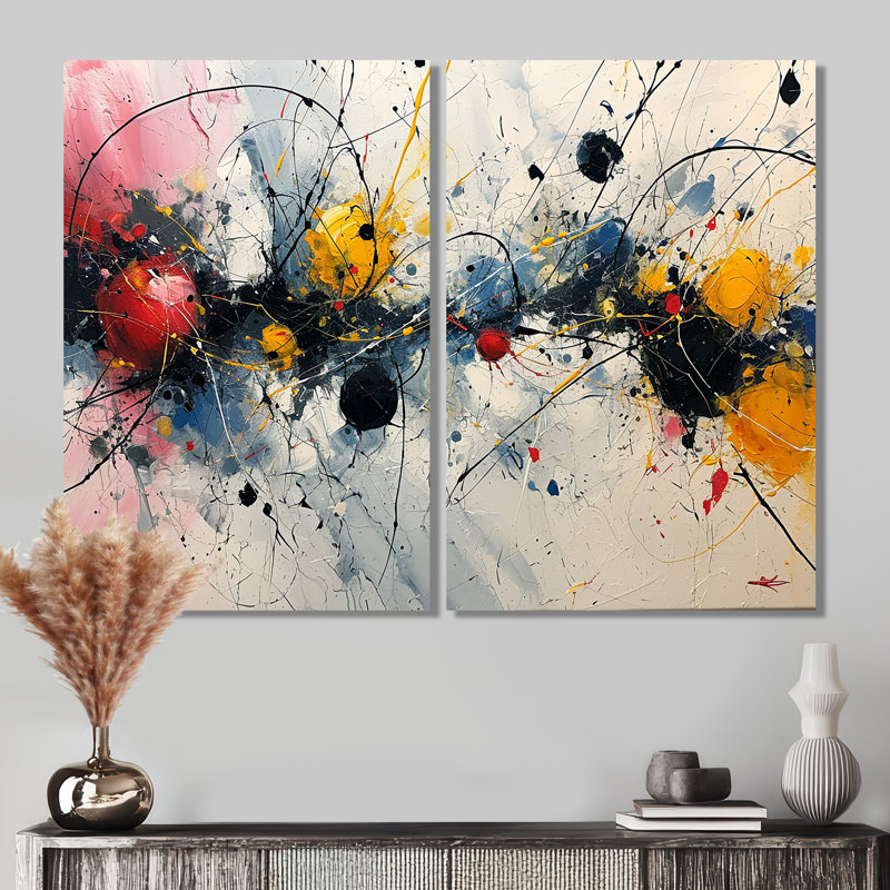 Abstrait vagues abstraites, art mural moderne noir, H 36 po x l 48 po, Toile tendue, Ne s’applique pas