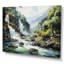 Cascading Dreams Columbia River, reproduction d'art sur toile-722408978-722408979