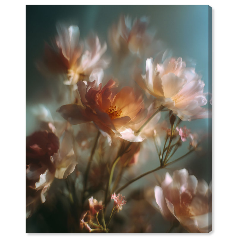 Mystic Meadow Print by Oliver Gal, 24"H x 30"W, Gold Floater Frame