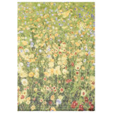 Wool And Silk Nepal One-of-a-Kind Rectangle 9' X 12' Area Rug