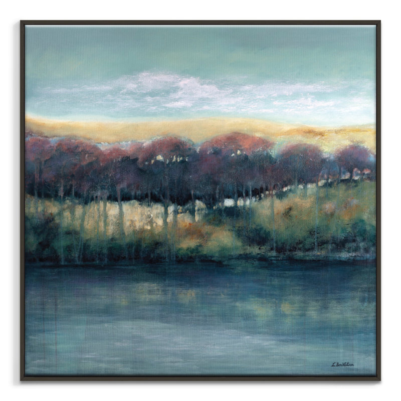 Lydia Ben-Natan - Print on Canvas, Black, 76cm H x 76cm W