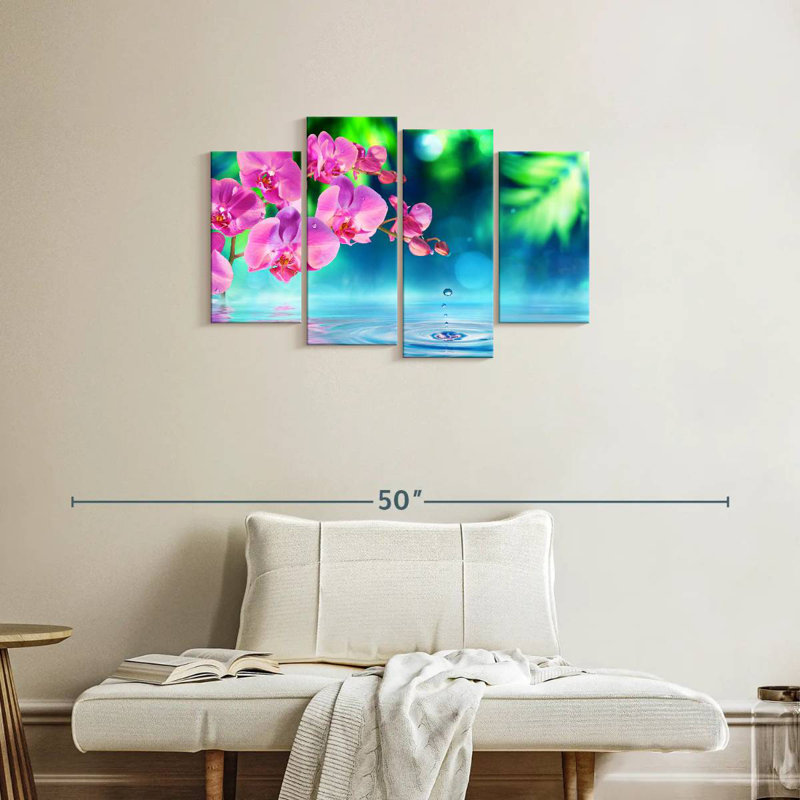 Orchidée jardin Harnek Zen, H 22 po x l 36 po