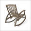 Chaise à bascule inclinable