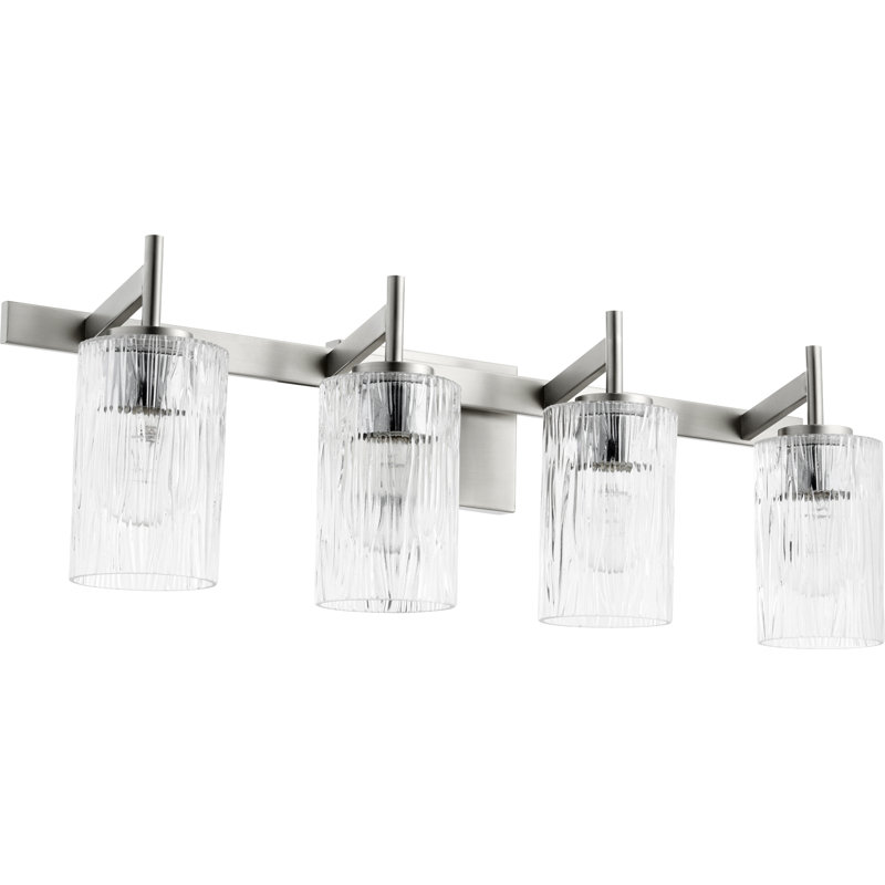 Nicholle 4 - Light Dimmable Vanity Light, Satin Nickel