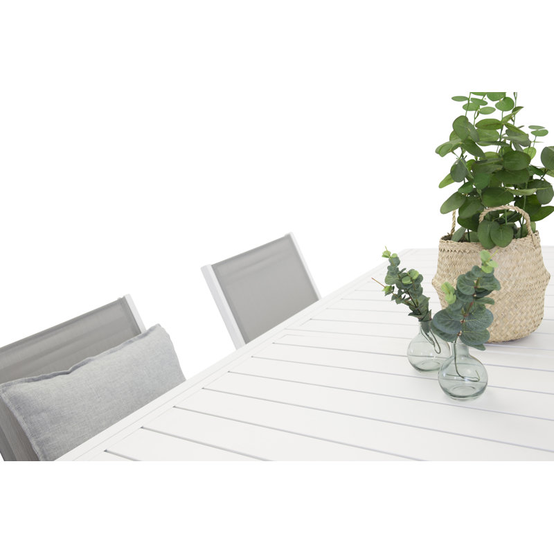 Anvi 4 - Person Patio Dining Set with Rectangular Table