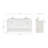 Magnolia 73" Double Bathroom Vanity Set-354118000