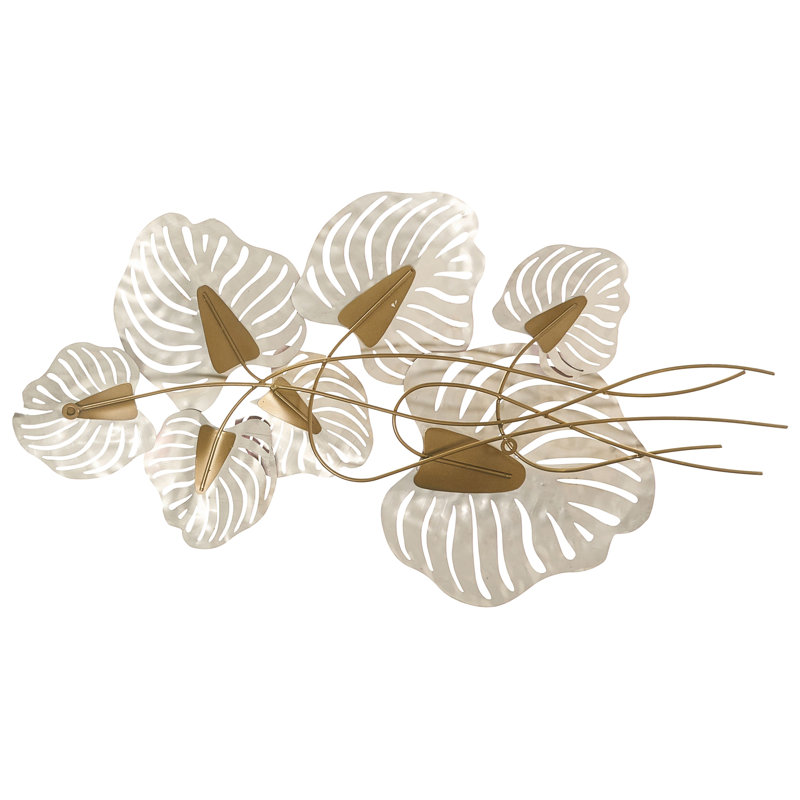 Handmade Plants & Flowers Wall Decor on Iron