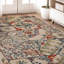 Tapis patchwork rustique 100% polypropylène Vanessa-283428196