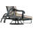 Outdoor Metal Chaise Lounge Set , Cushion Included