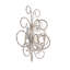 Wood Bead Wall Sconce-1364494550