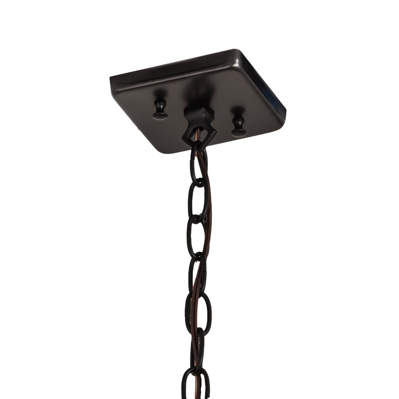 Luminaire suspendu rectangulaire 1 lumière