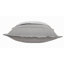 Coussin décoratif gris clair à rayures texturées-1759880601