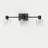 Stayko 3 - Light Bathroom vanity Lighting with 3 LED Bulbs Included