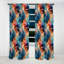 Motif cachemire artistique - rideau en velours glamour - obscurcissant - 1 panneau-107596931