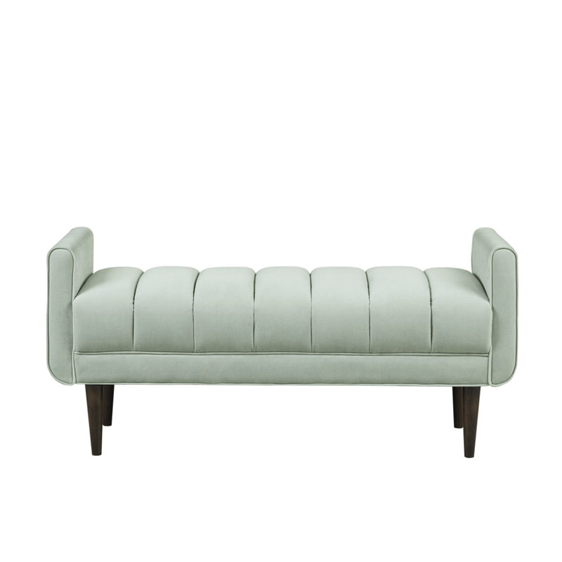 Banc d'appoint rembourré moderne