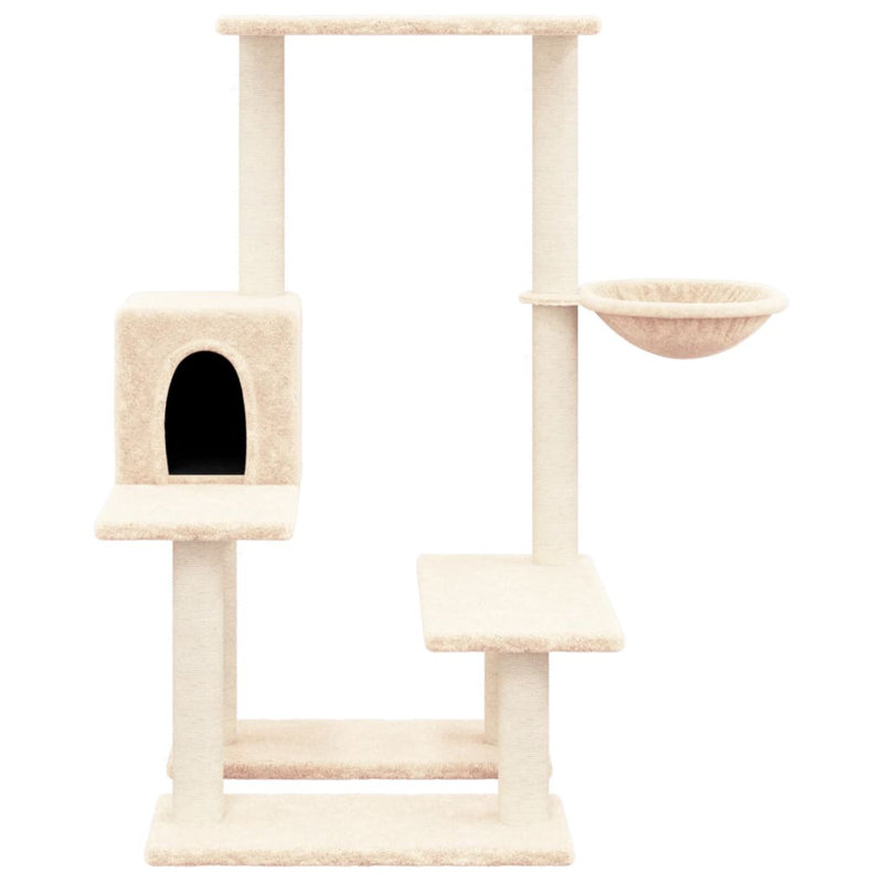 94.5cm H Cat Tree, Cream