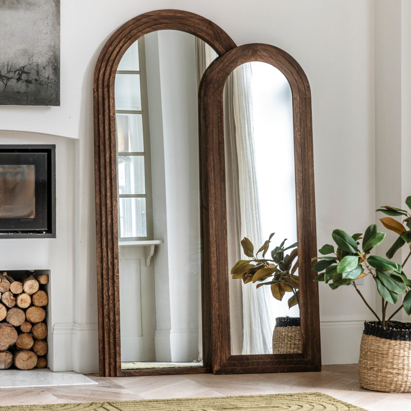 Gatland Half-circle Floor Mirror