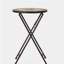 Table de bout en argent