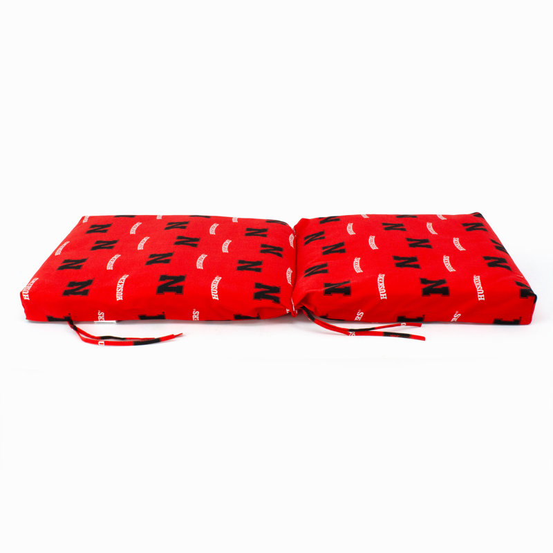 NCAA Outdoor 3'' Dining Chair Cushion