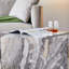 Elevate Your Living Space With This Modern Mdf Coffee Table: Showcasing Stylish Grey Textured Patterns And Sleek Design