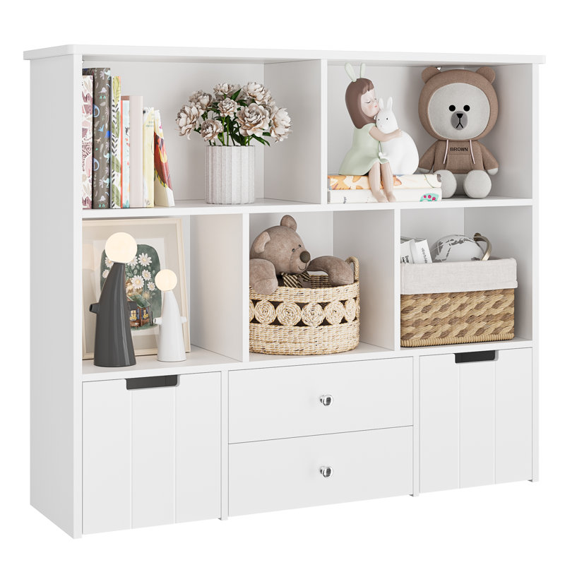 Botnen 37.4'' H X 43.3'' W Furniture Cube Bookcase, White