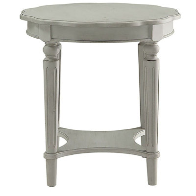 End Table with Bottom Shelf
