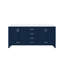 Meuble-lavabo double avec plateau en marbre de culture-635167041