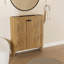 Armoire de plancher pliante avec évier en céramique brevetée, peu encombrante, facile à assembler, style américain-1688757479