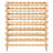 VEVOR 72 Bottle Stackable Modular Wine Rack, 8-Tier Solid Bamboo Wood Storage Racks, Floor Freestanding Wines Holder Display Shelf, Wobble-Free Shelves