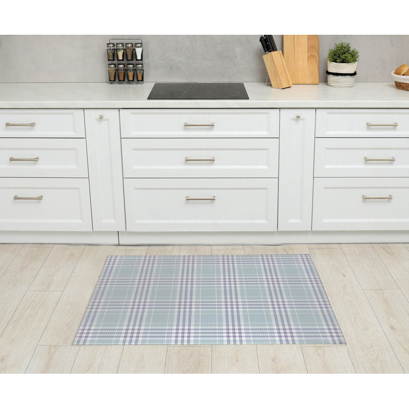 Tapis de cuisine Diano, Bleu, Rectangle 4pi x 6 pi
