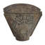 Rustic Metal Harvest Wall Basket