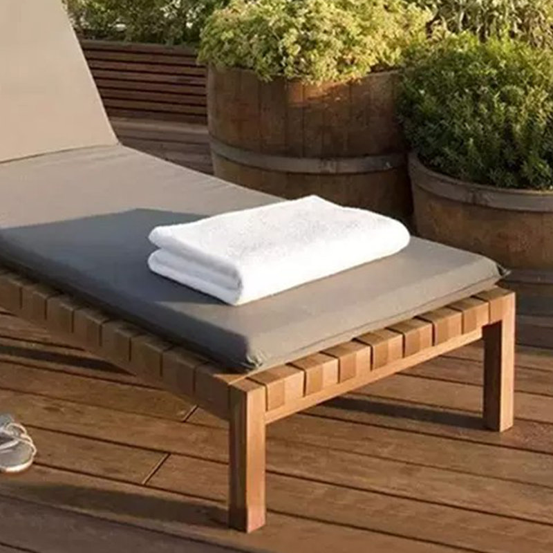 Outdoor Chaise Lounge , Cushion Included