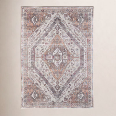 Vincenta Machine Washable Oriental Rug
