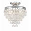 Calypso 3 Light Semi Flush Mount