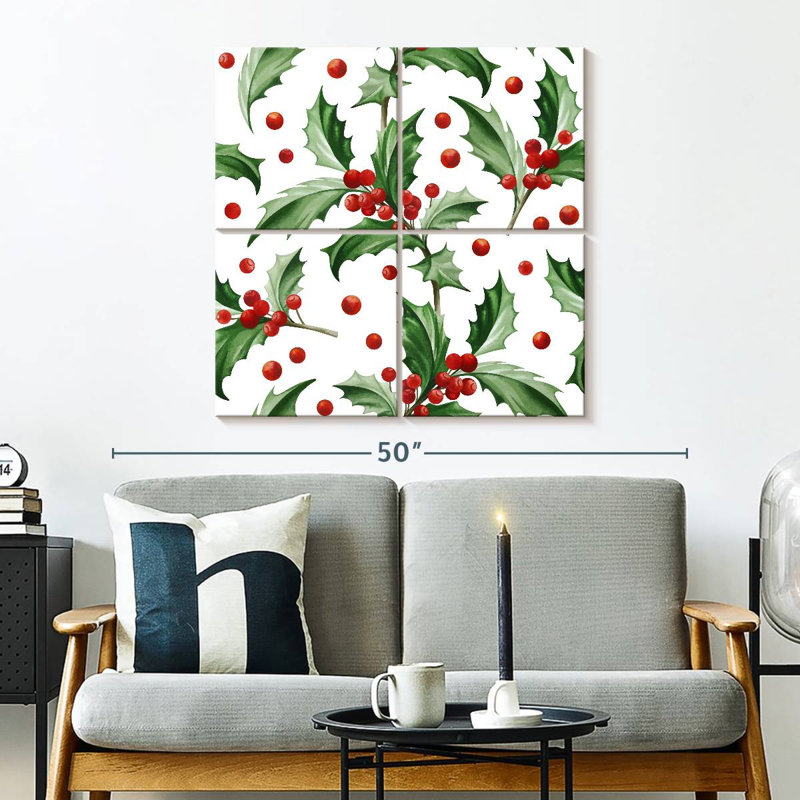 Harnek Holly Pattern, 32" H x 32" W