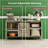 59"Sideboard With Thick Top  Buffet Cabinet