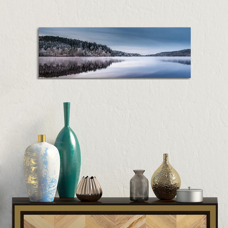 Lake Gra En Panorama by Benny Pettersson - Wrapped Canvas Panoramic Print, 121.92 cm H x 40.64 cm W x 1.91 cm D