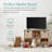 Bookshelf, 11in Display Storage System, Organizer w/ Removable Back Panels-505169656-505169659