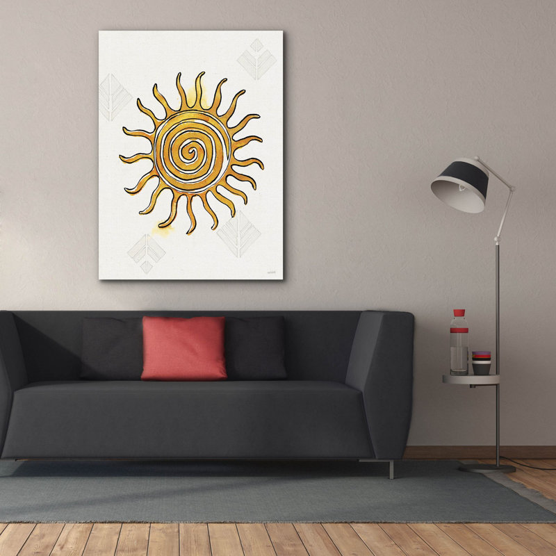 «Southwest Flair 5» par Anne Tavoletti, art mural sur toile, H 54 po x l 40 po x P 1,5 po